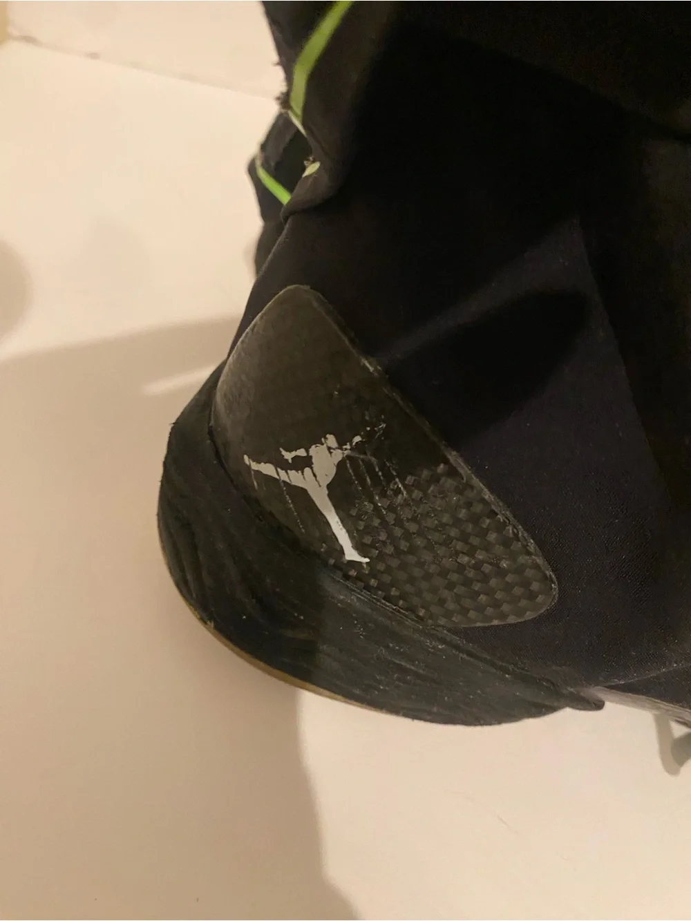 Jordan XX8 Stealth All Start tBlack and Neon Green Basketball Sneakers